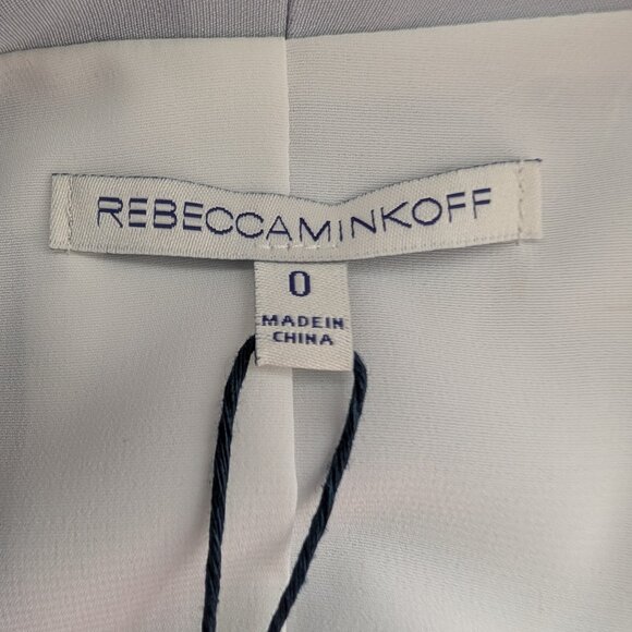 NWT Rebecca Minkoff Becky Jacket / Blazer (Light Blue) - Picture 9 of 15